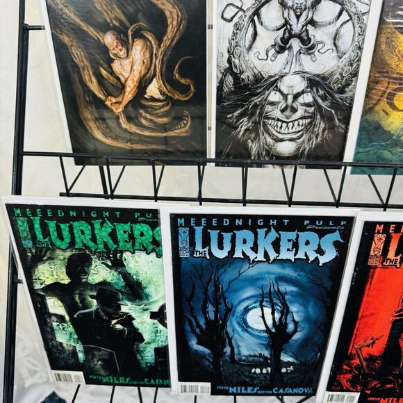 Squidders 1-4 & Meednight Pulp The Lurkers 1-4 Lot IDW Templesmith Steve Niles - Picture 3 of 5